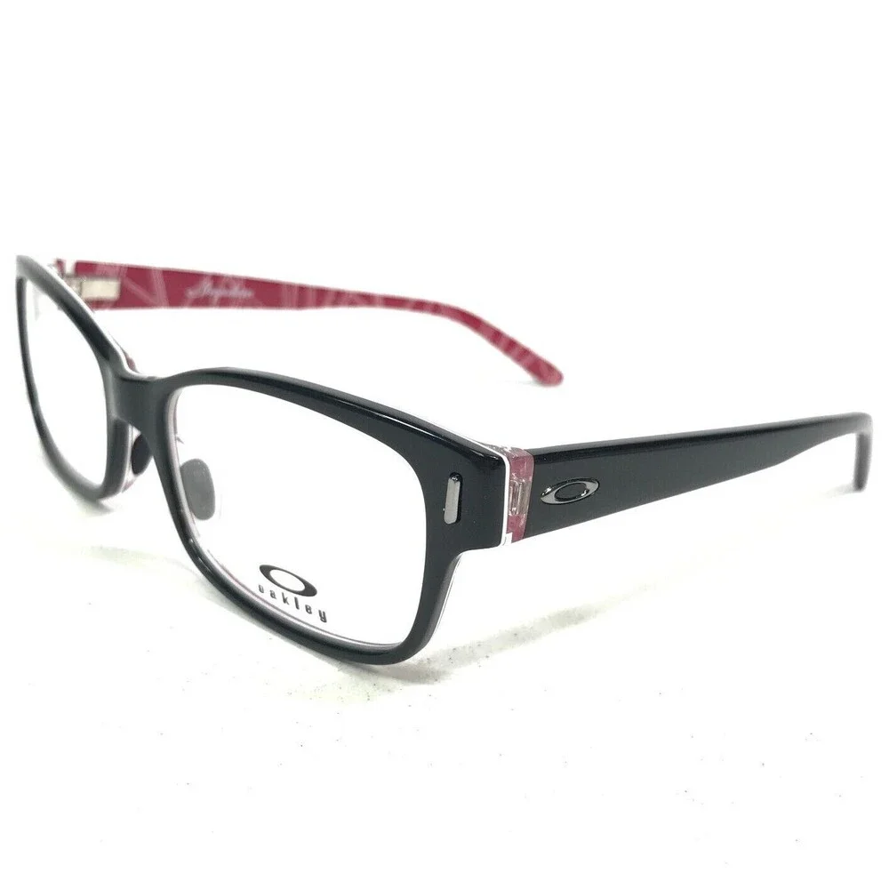 Oakley Impulsive OX1129-0652 Smokey O Eyeglasses Frames Black Red 52-17-141